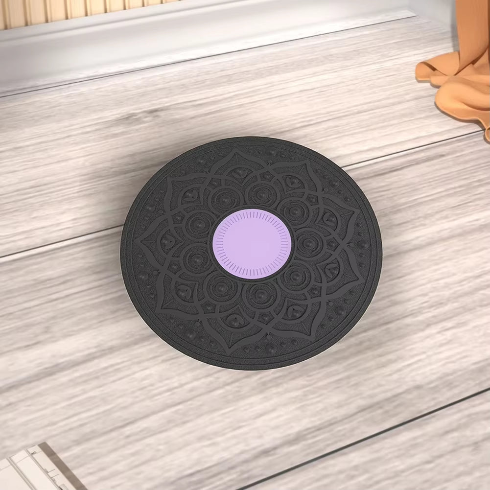 Wobble Balance Board Yoga Swing Balance Board Non-Slip Balance Exerciser Balance Trainer for Full Body Exercise