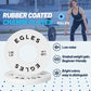 Change Plates Set 1.25LB, 2.5LB, 5LB - Rubber-Coated Weight Plates in Pairs, Olympic Bumper Plates, Color-Coded, IWF Standard, Fit 2-Inch Barbells Strength Training Weight Plates Gym & Fitness