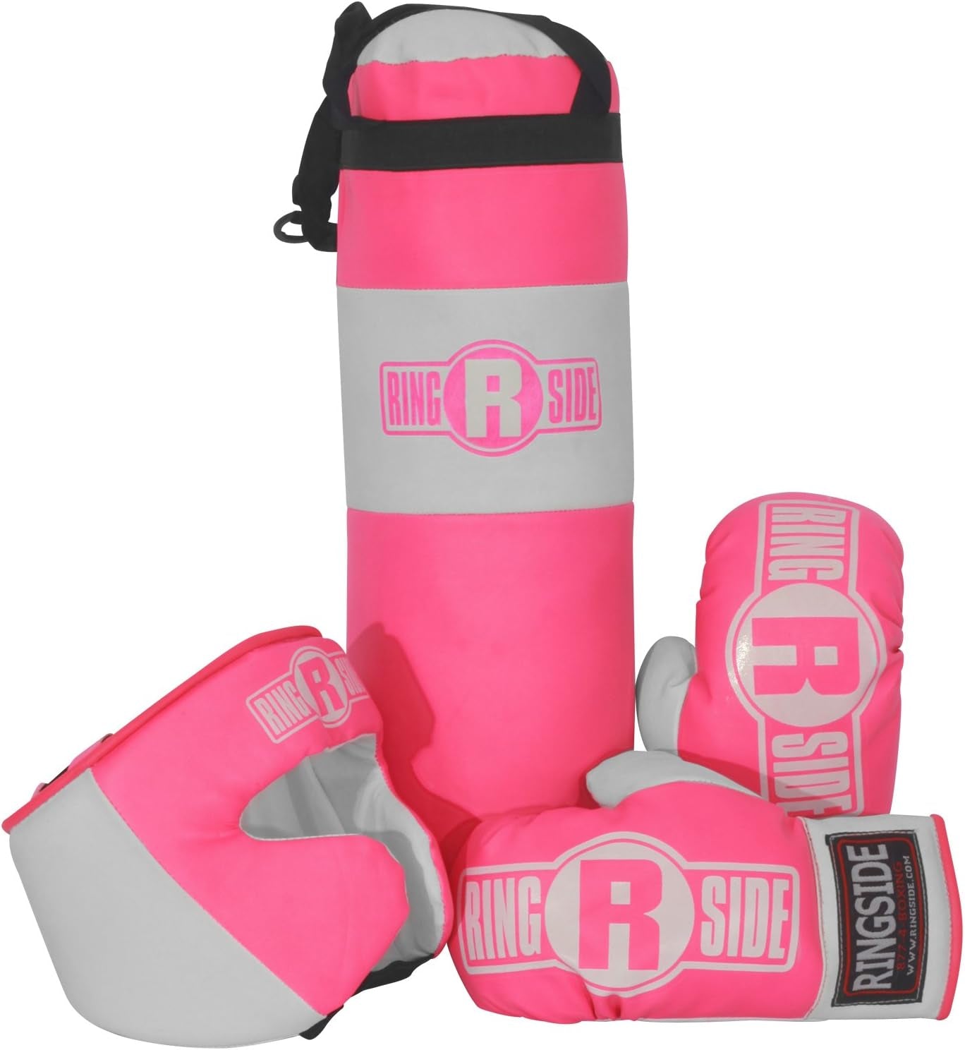 Kids Boxing Set (2-5 Year Old), Assortment with Punching Bag, Boxing Gloves, and Headgear for Boxing, MMA, Muay Thai, and Kickboxing, Youth Sports Toy Set for Boys and Girls, Blue