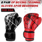 2 Pair Boxing Gloves for Kids Youth 6Oz Boxing Gloves Wrestling Gloves Sparring Equipment for Boxing Taekwondo Kickboxing Muay Thai BJJ Karate Training