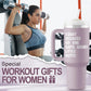 Motivational Fitness Gift for Gym Enthusiast - Workout Gifts for Women - Cool Gifts for Gym Rats - Crossfit Exercise Sports Lover Gift - 40Oz Travel Cup Insulated Tumbler with Handle & Straw