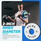 Change Plates Set 1.25LB, 2.5LB, 5LB - Rubber-Coated Weight Plates in Pairs, Olympic Bumper Plates, Color-Coded, IWF Standard, Fit 2-Inch Barbells Strength Training Weight Plates Gym & Fitness