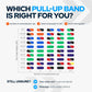Pull up Assistance Resistance Bands - Long Loop Power Bands for Men and Women - Strength Power Flexibility Training at Home & Gym - Ebooks & Workout Chart Included by