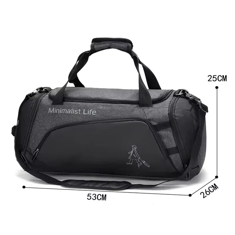 Sports Bag Gym Bag Waterproof Training Fitness Bags Durable Multifunctional Handbag Outdoor Sporting Swimming Tote