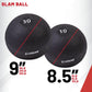 15Lb Slam Ball -Rubberized, Non-Bounce Weighted Ball with Easy-To-Grip Surface