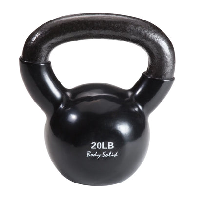 Body Solid KBVS105 Vinyl Kettle Bell Set 5-30