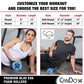Cando Heavy Duty EVA Half Foam Roller