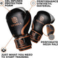 Essential Gel Boxing Gloves for Men & Women, Kickboxing MMA, Muay Thai Gloves and Heavy Bag Training Punching & Sparring