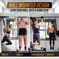 Heavy Duty Wall Mounted Pull up Bar – Multi-Grip Pull Ups / Pull up Bar Ceiling Mount / Joist Mount for Home Gym