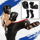 5 Pcs Boxing Guards Set for Kids with Sparring Headgear, 6Oz Boxing Gloves and Leg Shin Guards Wrestling Headgear for Youths Teens Boys Girls Kickboxing Karate Muay Thai BJJ Training