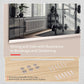 Tempered Glass Home Gym Mirror, 2Pcs 48"X30" Large Gym Mirror, HD Large Full Body Mirrors for Dance, Yoga, Frameless, Fitness, Garage