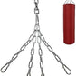 Punching Bag Hanger, Heavy Bag Spring 555 LB Capacity, Stainless Steel Hanging Kit with Spring Hook & Carabiner, Indoor & Outdoor Mounting for Boxing Bags & Recreation