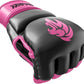 MMA Gloves - for Men & Women - Maxforce EVE Anti-Injury Shock Absorb Boxing Gloves Kickboxing Gloves - Half Finger, Open Palm for Muay Thai, Sparring, Punching Bag