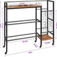 Dumbbell Rack, Gym Storage Rack, Weight Rack for Home Gym, Dumbbells, Kettlebells, Yoga Mats & More Space-Saving Home Gym Organizer