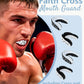 4 Pcs Mouth Guard - Faith Cross Mouthguard with Case, Religious Adult Mouth Guards Braces for Football Boxing Basketball Lacrosse Hockey and All Contact Sports