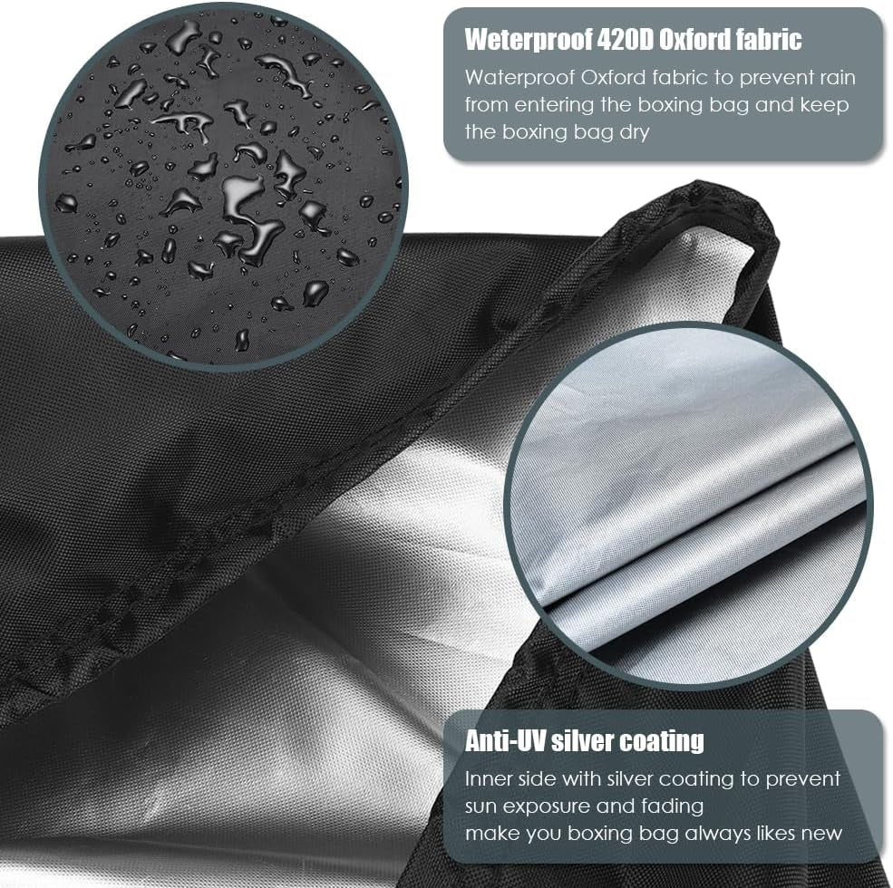 Punching Bag Cover Outdoor Standing Boxing Bag Cover Waterproof Freestanding Punching Bag Protective Cover Free Standing Boxing Bag Cover