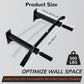 Pull up Bar Wall Mounted Multifunctional Wall Mounted Pull up Bar for Home Gym Workout Strength Training Equipment