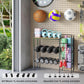 Dumbbell Rack, Gym Storage Rack, Weight Rack for Home Gym, Dumbbells, Kettlebells, Yoga Mats & More Space-Saving Home Gym Organizer