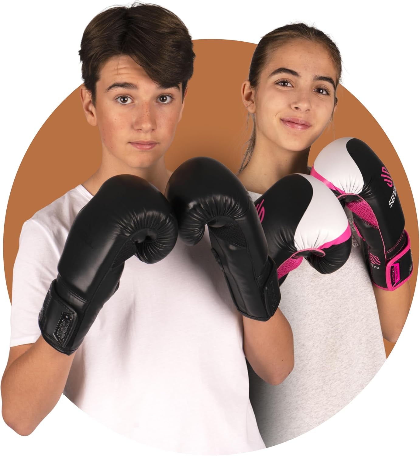 Essential Gel Boxing Gloves for Men & Women, Kickboxing MMA, Muay Thai Gloves and Heavy Bag Training Punching & Sparring