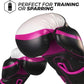 Essential Gel Boxing Gloves for Men & Women, Kickboxing MMA, Muay Thai Gloves and Heavy Bag Training Punching & Sparring