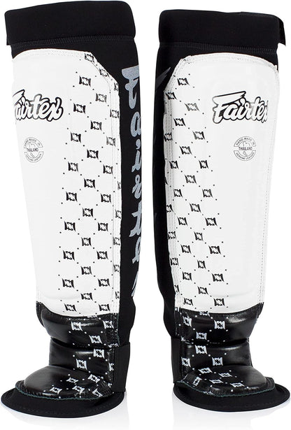 SP6 Muay Thai Shin Guards for Men, Women, Kids | Shin Guards Made with Neoprene Material & Are Premium, Lightweight & Durable | Reinforced Paddings on the Shins