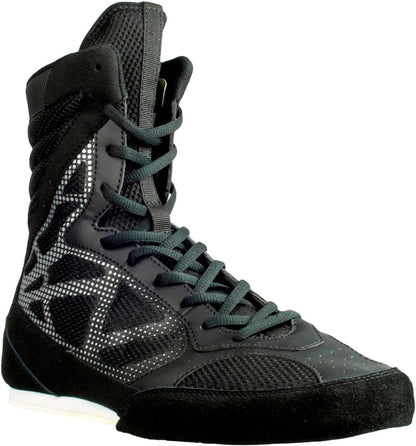 Boxing Shoes - Lightweight Boxing Shoes for Men & Women - Boxing Training Shoes with High Support – High Traction Boxing Boots - Breathable Lace up Boxer Shoes – Mens Kickboxing Shoes