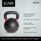 Barbell Cast Iron Competition Weight Kettlebell, 18Lbs