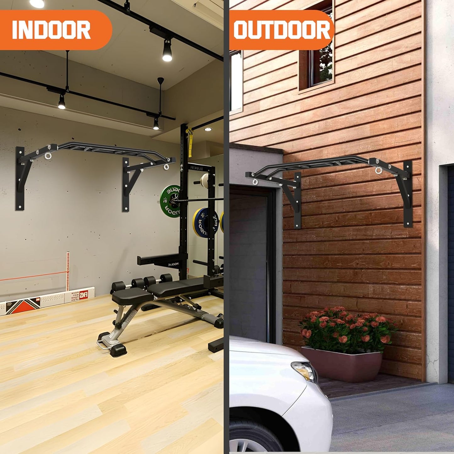 Pull up Bar + Pull up Handles