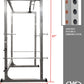BD-11 Heavy Duty Power Rack/Squat Rack W/Chrome Pull up Bar and Power Cage Bundle Optins for a Complete Weightlifting Home Gym (BD-11 Power Rack)