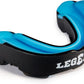 Mouth Guard Sports W/Case, Professional Mouthguard for Boxing, Football, Hockey, Jiu Jitsu, Muay Thai, MMA, Wrestling and High Contact Sports, Fits Adults, Youth, Kids 11+ (Black/Blue)