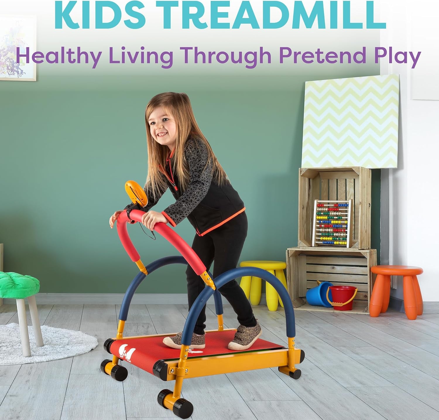 Kids Exercise Equipment Collection: Strength Training, Cardio, Endurance, and Active Play Essentials - Kids Treadmill