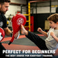 5 PCS Taekwondo Sparring Gear Set Martial Arts Training Equipment Set for Beginners Including Punching Mitts，Kick Pad，And Boxing Pad.Suitable for Teenagers.