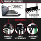 ) Gym Storage Hanger/Heavy Duty Multi-Purpose Gym Rack for Lifting Belts, Chains, Exercise Bands, Jump Ropes (Mounting Hardware Included)