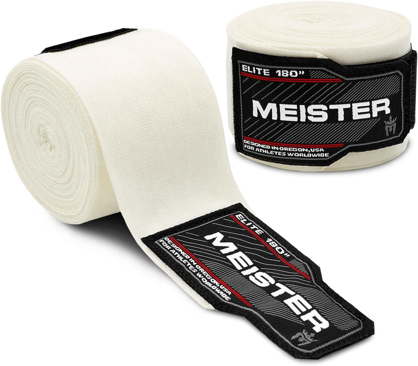Elite 180" Premium Adult Hand Wraps for MMA & Boxing (Pair)