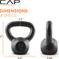 CAP Barbell Cast Iron Kettlebell - Singles and Sets, Multiple Weight Choices