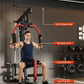 Home Gym Machine, Weight Machines for Home Gym Full Body Workout Strength Training Equipment with Chest Press, Leg Extension, LAT Pulldown and Cable System