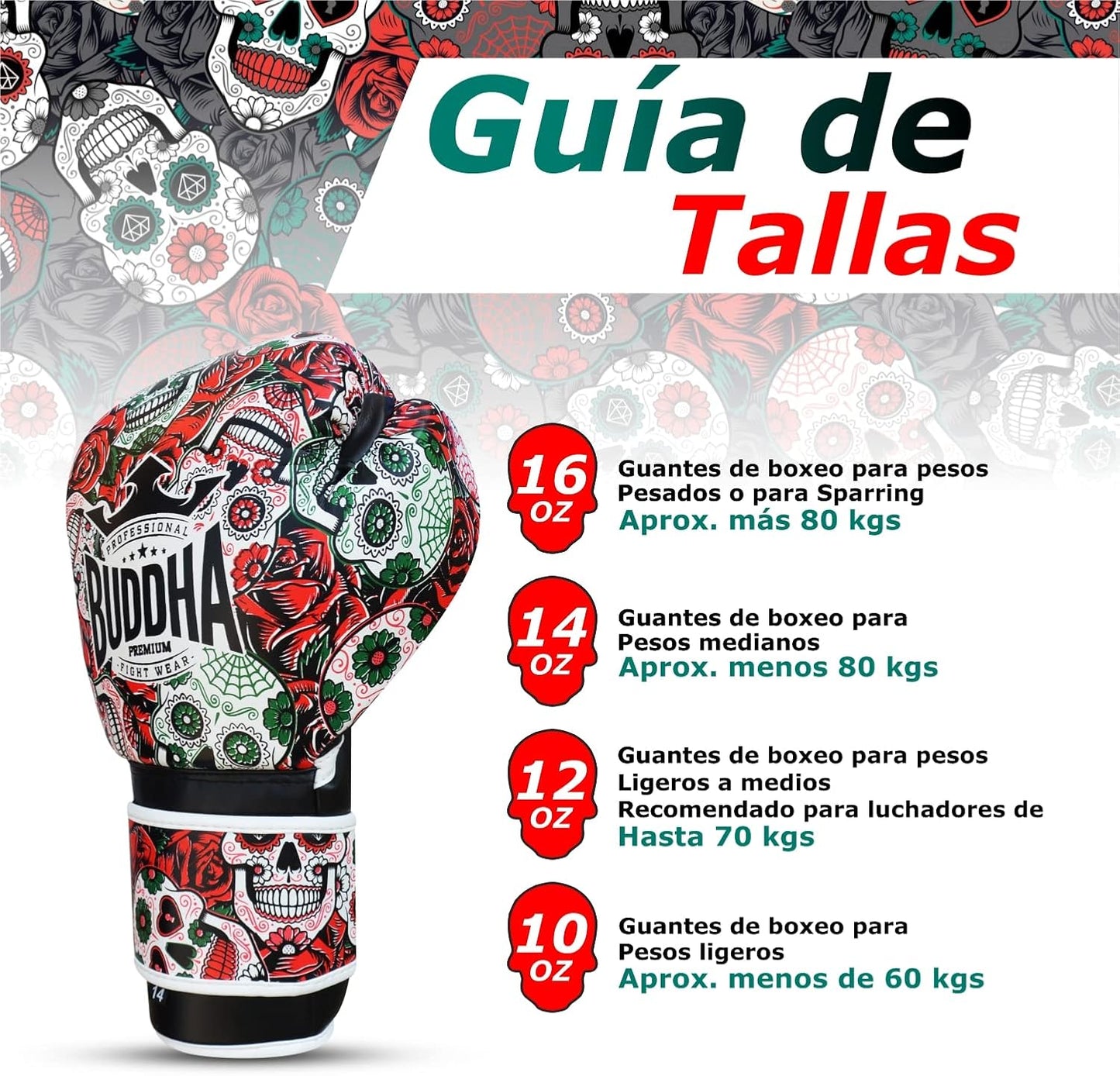 - Fantasy Luzbel Boxing Gloves - Muay Thai - Kick Boxing Synthetic Leather - Odor Resistant Inner Fabric - Reinforced Seams
