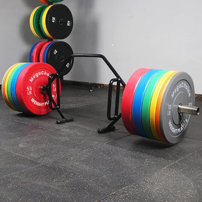 Rubber Bumper Weight Plates,2" Weight Plates Set for Strength Training Home Gym