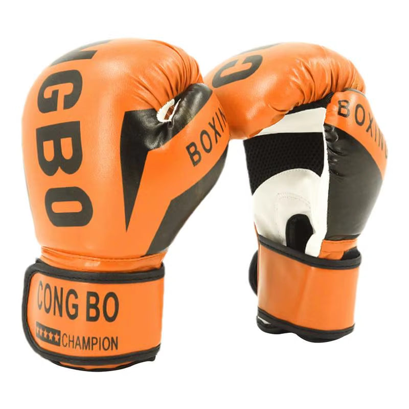 1 Pair Punching Training Workout Fight Exercise Mitts Kids Leather Soft Boxing Mitts Defender for Boxing Kick Boxing Muay Thai