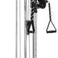 LAT Pull down Machines, 20-Position Wall Mount Cable Machine, Dual Pulley Cable Machine, Pulldown & Low Row Dual Station System with Accessories for Cable Crossover, Row, Chest Press & Leg Exercises |