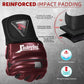 MMA Gloves Boxing Punch Bag Training Martial Arts Sparring Grappling Kickboxing Muay Thai Gloves, Thickened Knuckle Pads, Wider Wristband, Fingerless Rub Resistance Mitts for Men Women Kids