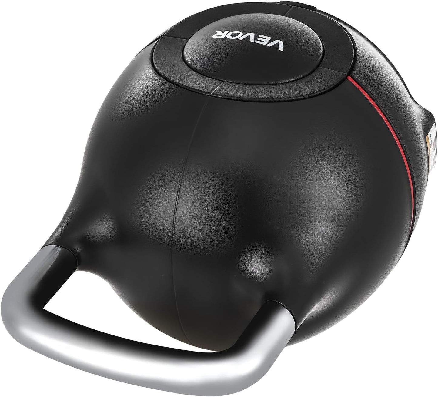 Kettlebell, Adjustable Kettlebell with 7 Weight Levels, Die-Cast Aluminum and ABS Material, for Grip Strength Training, Full-Body Workout & Cross-Training