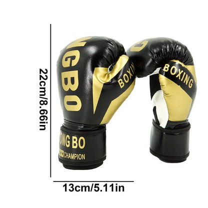 1 Pair Punching Training Workout Fight Exercise Mitts Kids Leather Soft Boxing Mitts Defender for Boxing Kick Boxing Muay Thai