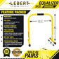 Lebert Equalizer Total Body Strengthener – Portable Dip Station for Full Bodyweight Training – Includes Hip Resistance Band & Online Coaching – Available in Standard & XL Sizes