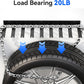 Wall Mounted Home Gym Equipment Storage Rack, Cable Attachments, Lifting Belts, Jump Ropes and Chains