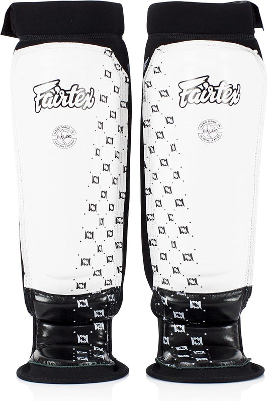 SP6 Muay Thai Shin Guards for Men, Women, Kids | Shin Guards Made with Neoprene Material & Are Premium, Lightweight & Durable | Reinforced Paddings on the Shins