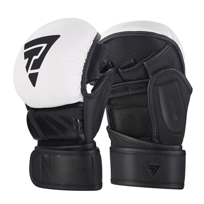 Professional MMA Boxing Gloves PU Leather MMA Fighting Martial Arts Boxing Gloves Karate Muay Thai Training Gloves Men'S