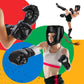 5 Pcs Boxing Guards Set for Kids with Sparring Headgear, 6Oz Boxing Gloves and Leg Shin Guards Wrestling Headgear for Youths Teens Boys Girls Kickboxing Karate Muay Thai BJJ Training