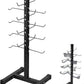 Steel Lat Bar Organizer, Home Gym Accessories, Lat Pulldown Attachments Cable Attachment Storage Rack Cable Attachments for Gym Rack Storage Heavy Duty Steel Organizer Home Use