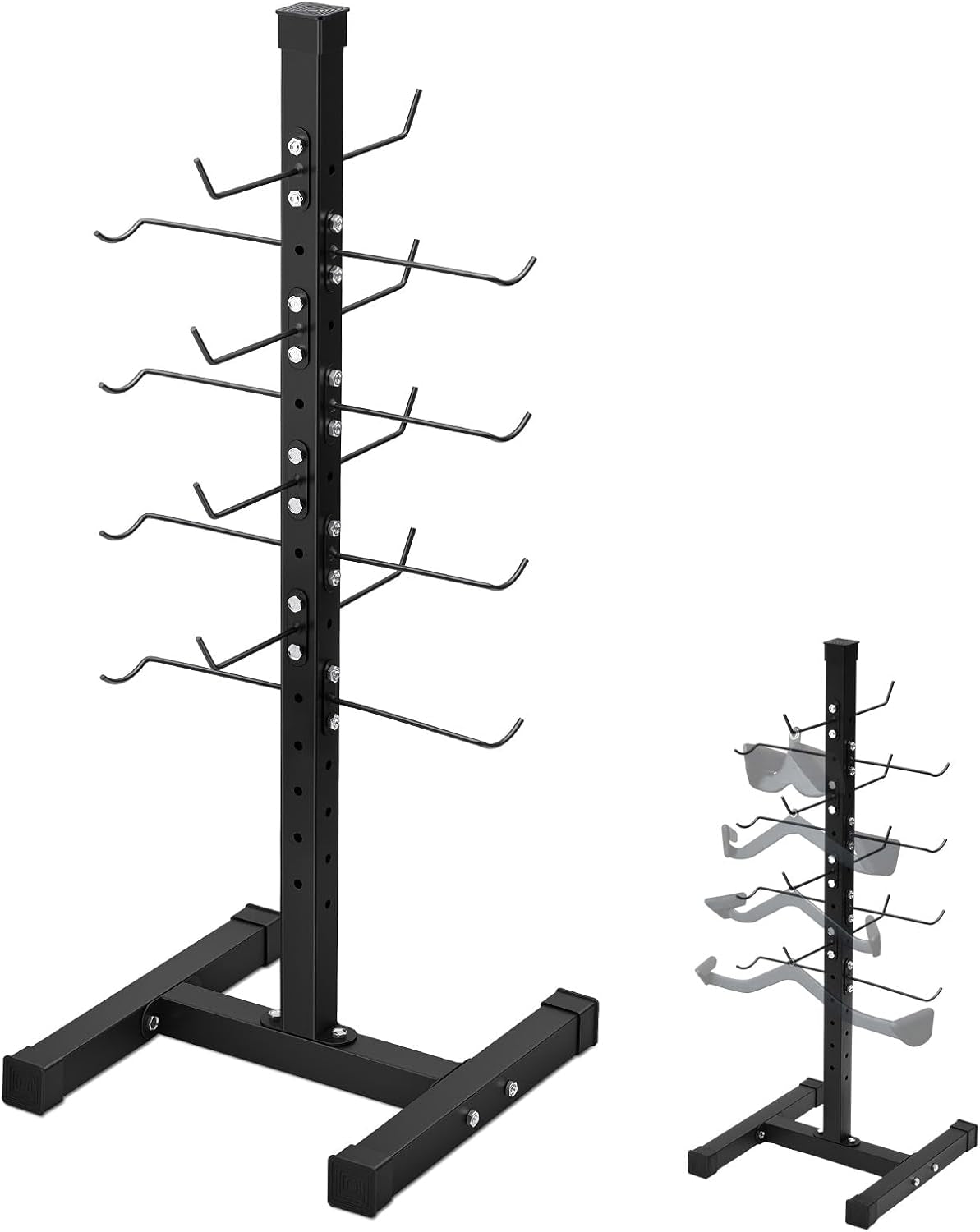 Steel Lat Bar Organizer, Home Gym Accessories, Lat Pulldown Attachments Cable Attachment Storage Rack Cable Attachments for Gym Rack Storage Heavy Duty Steel Organizer Home Use